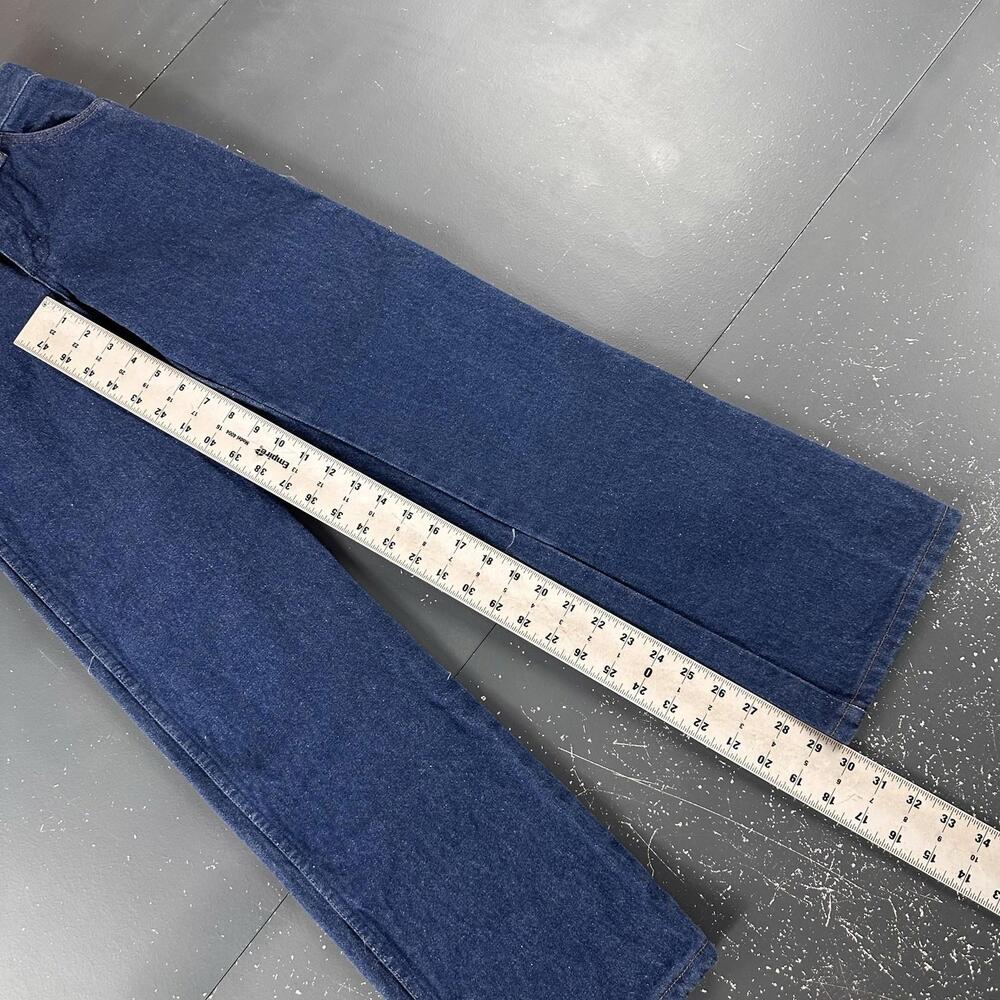 VTG Wrangler Jeans Boys 12 Reg Dark Blue 13MWZ Cowboy Cut USA Made 26x30 NWT - Picture 5 of 9